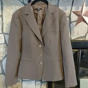 Boss cafe brown blazer size 14